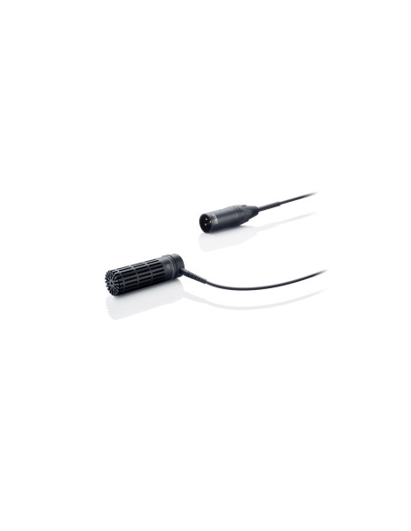 Microphone cardioïde double diaphragme modulaire, câble sur le côté